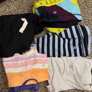 Lululemon Athletica Beige Tank Top